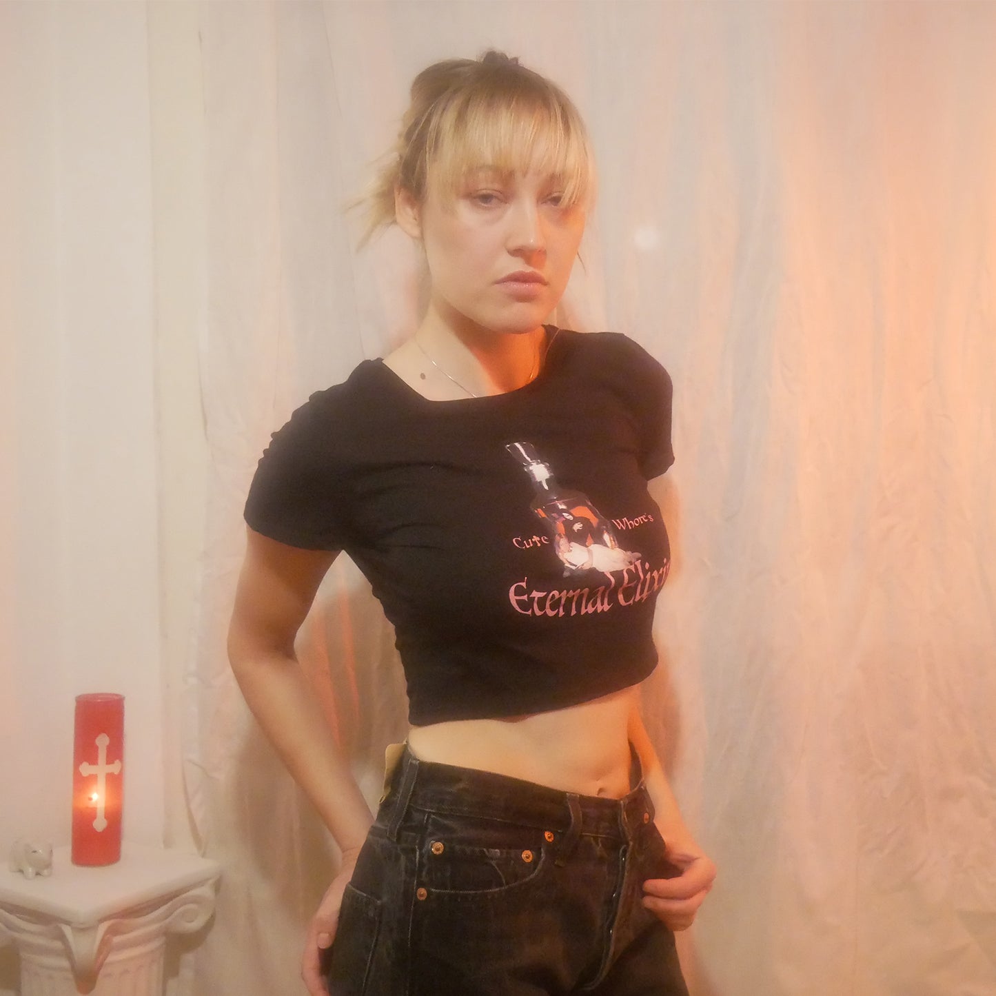 Cute Whore's Eternal Elixir crop top