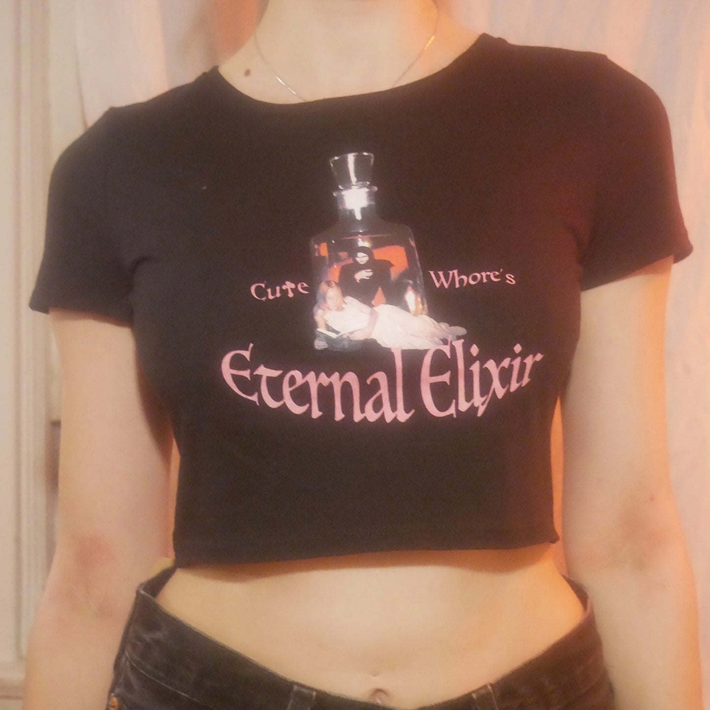 Cute Whore's Eternal Elixir crop top