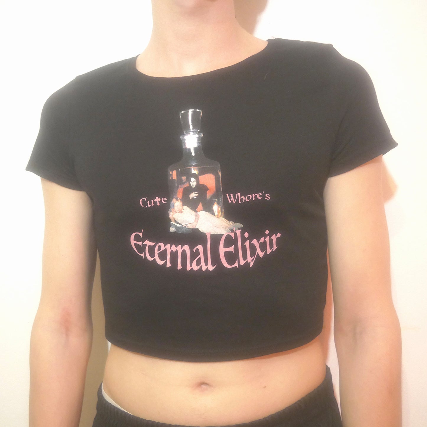 Cute Whore's Eternal Elixir crop top